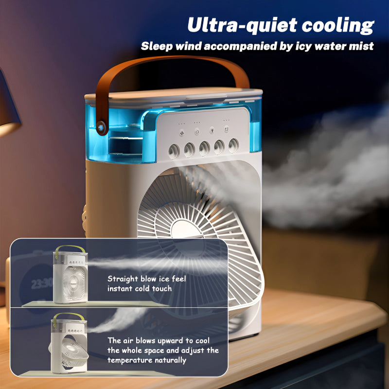 Multi-Functional Portable Air Humidifier Cooling USB Fan