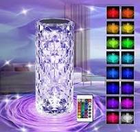 16 Color Daimond Crystal Lamp With Remote