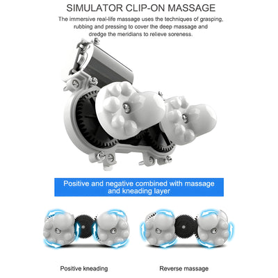 Electric U-Shaped Massage Pillow For Outdoor, Home, And Car Relaxation